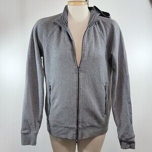 VINCE Full Zip Contrast Trim Hoodie size M